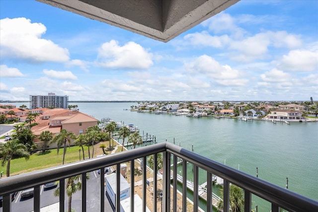 1651 Sand Key Estates Ct Unit 54, Clearwater Beach, FL 33767 - balcony with a water view