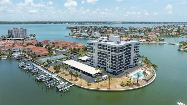 1651 Sand Key Estates Ct Unit 54, Clearwater Beach, FL 33767 - bird's eye view of a large body of water