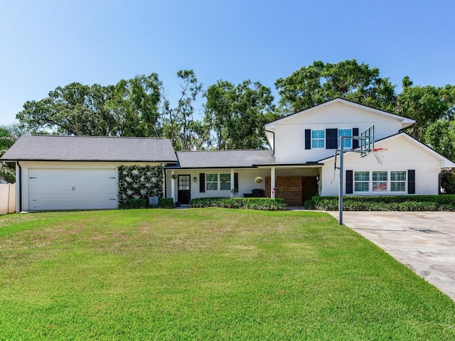 3724 Fawn Grove Ct, Land O Lakes, FL 34639 - traditional-style home featuring a front lawn and driveway