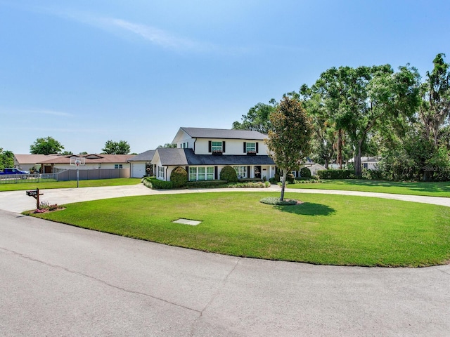 3724 Fawn Grove Ct, Land O Lakes, FL 34639 - traditional-style home with curved driveway