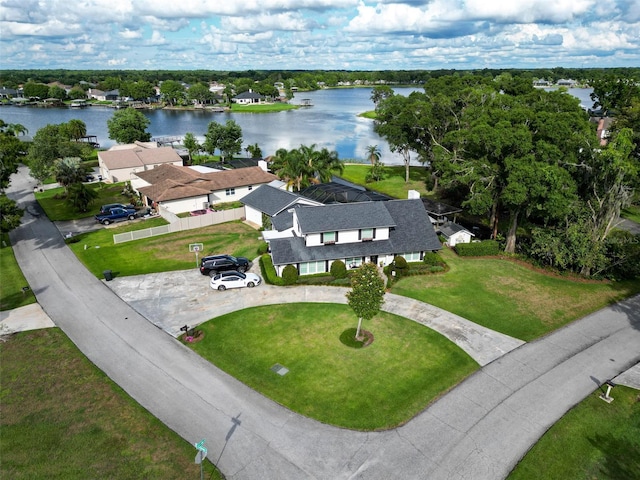 3724 Fawn Grove Ct, Land O Lakes, FL 34639 - bird's eye view of a large body of water