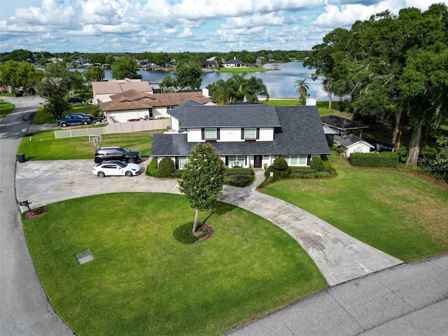 3724 Fawn Grove Ct, Land O Lakes, FL 34639 - aerial view of a large body of water
