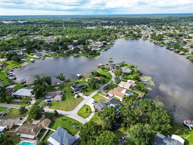 3724 Fawn Grove Ct, Land O Lakes, FL 34639 - aerial overview of property's location featuring a nearby body of water and nearby suburban area