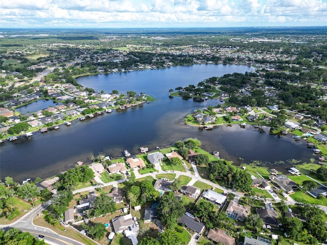 3724 Fawn Grove Ct, Land O Lakes, FL 34639 - aerial view of property's location with a nearby body of water and nearby suburban area