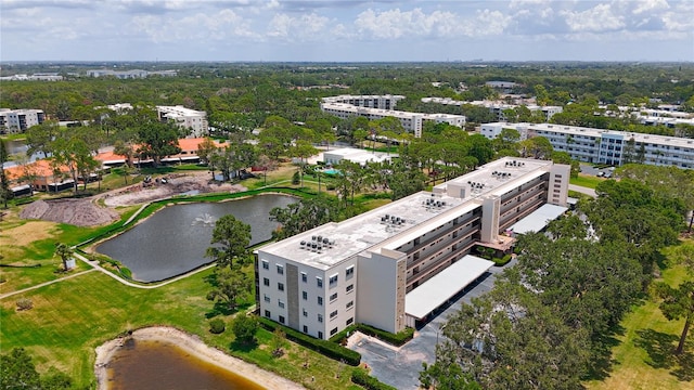 5920 80th St N Unit 406, Saint Petersburg, FL 33709 - aerial view of a nearby body of water and apartment complex