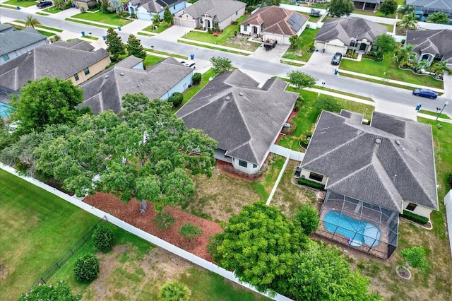 679 Challice Dr, Spring Hill, FL 34609 - aerial view of residential area with a pool