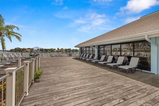 9425 Blind Pass Rd Unit 1008, St Pete Beach, FL 33706 - dock area with a deck