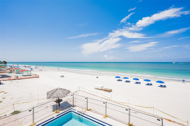 17334 Gulf Blvd Unit 203, North Redington Beach, FL 33708 - water view with local beach