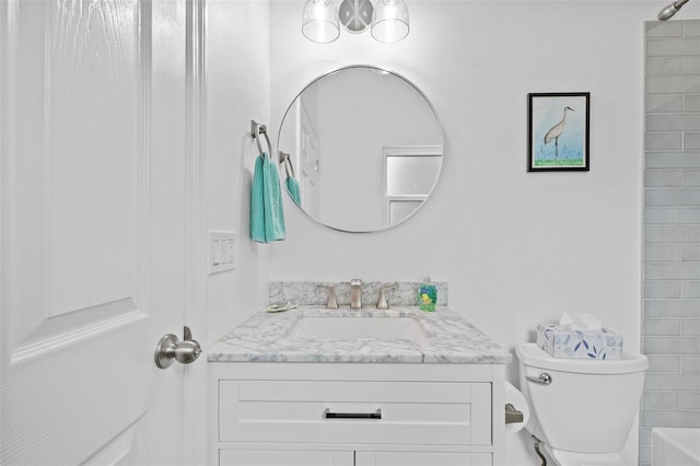 4505 Anaconda Dr, New Port Richey, FL 34655 - bathroom featuring vanity and toilet