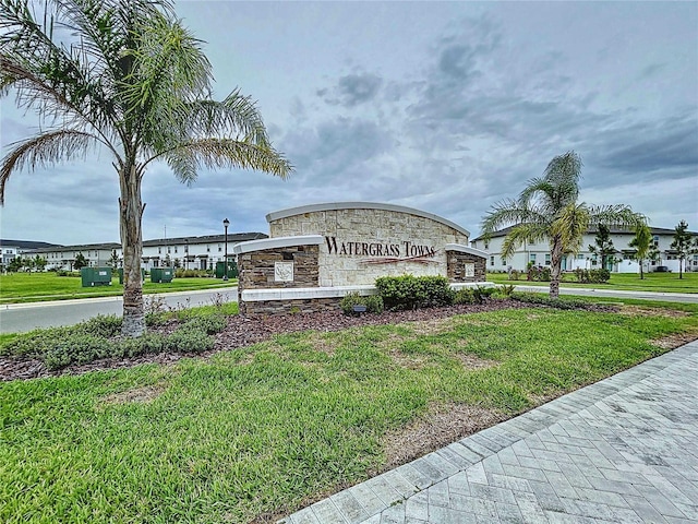 32451 Limitless Pl, Wesley Chapel, FL 33545 - community sign featuring a lawn