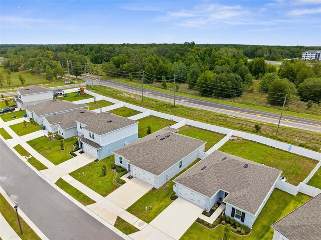14532 Whitewater Way, Brooksville, FL 34604 - bird's eye view of a heavily wooded area
