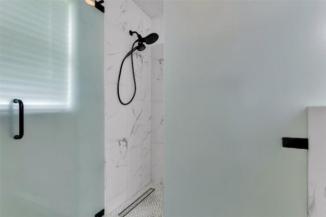 13910 Chalk Hill Pl, Riverview, FL 33579 - bathroom view of a marble finish shower