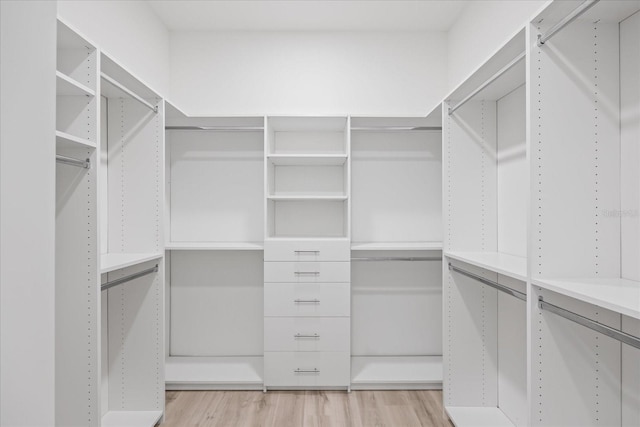 820 Bay Point Dr, Madeira Beach, FL 33708 - spacious closet with light wood-style floors