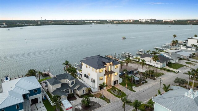 820 Bay Point Dr, Madeira Beach, FL 33708 - aerial view of a nearby body of water