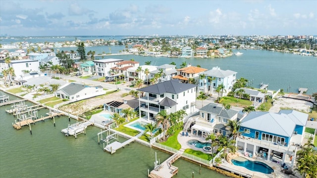 820 Bay Point Dr, Madeira Beach, FL 33708 - bird's eye view of a large body of water