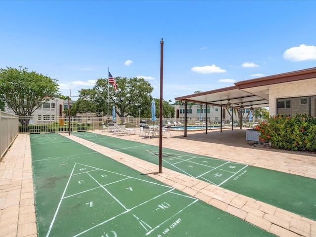 213 Fernwood Cir Unit 213, Seminole, FL 33777 - view of property's community featuring shuffleboard and a pool