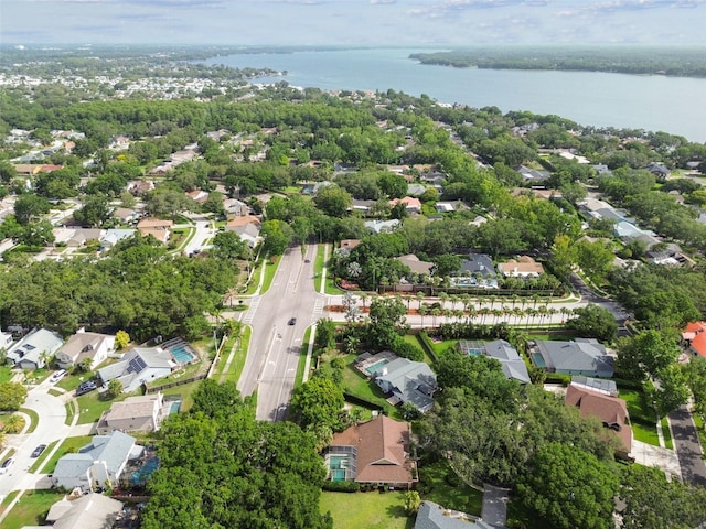 3308 Landing Pl, Palm Harbor, FL 34684 - aerial view of property and surrounding area featuring nearby suburban area and a nearby body of water