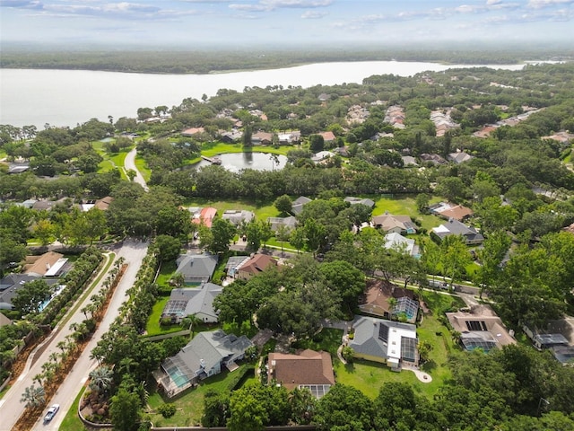 3308 Landing Pl, Palm Harbor, FL 34684 - aerial view of property's location with a large body of water and nearby suburban area