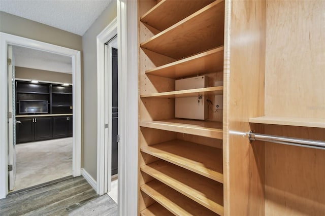 3308 Landing Pl, Palm Harbor, FL 34684 - walk in closet featuring wood finished floors