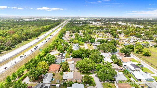 7276 21st St N, Saint Petersburg, FL 33702 - aerial view of residential area featuring a major roadway