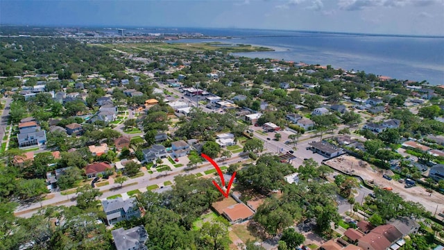 4714 W Vasconia St, Tampa, FL 33629 - aerial overview of property's location featuring a nearby body of water and nearby suburban area