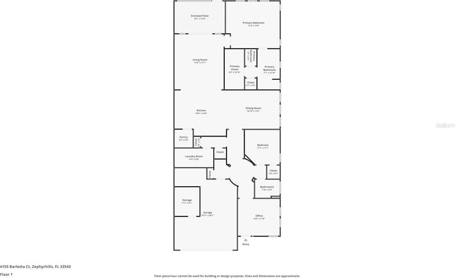 4155 Barletta Ct, Wesley Chapel, FL 33543 - room layout