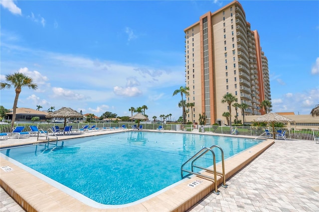 4900 Brittany Dr S Unit 611, Saint Petersburg, FL 33715 - community pool with a patio