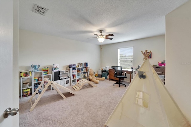 12316 Streambed Dr, Riverview, FL 33579 - carpeted office space featuring ceiling fan
