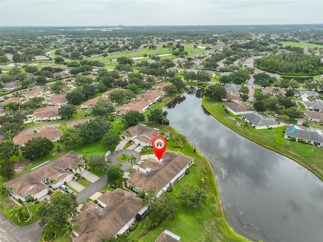 1012 Radison Lake Ct Unit 59, Sun City Center, FL 33573 - view of property location with a large body of water and nearby suburban area
