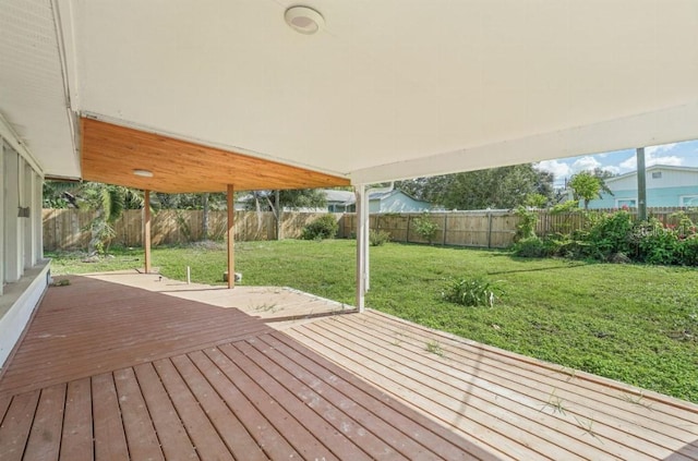 3118 Adrian Ave, Largo, FL 33774 - view of wooden terrace