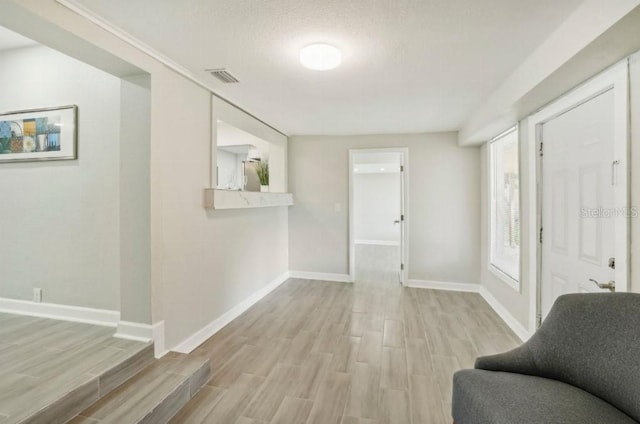 3118 Adrian Ave, Largo, FL 33774 - foyer with light wood-style flooring and baseboards