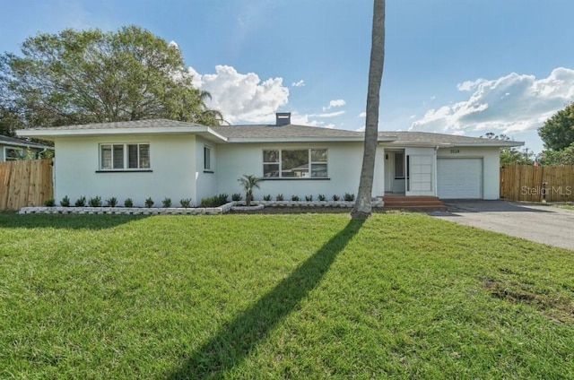 3118 Adrian Ave, Largo, FL 33774 - single story home with an attached garage, driveway, and stucco siding