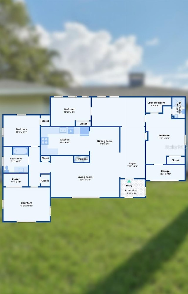 3118 Adrian Ave, Largo, FL 33774 - property floor plan