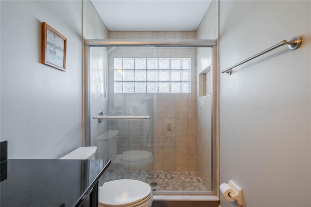 117 Connie Ave, Tampa, FL 33613 - bathroom with toilet and a shower stall