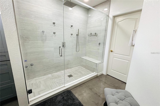 1842 Ridgelake Ct, Wesley Chapel, FL 33543 - bathroom with a shower stall