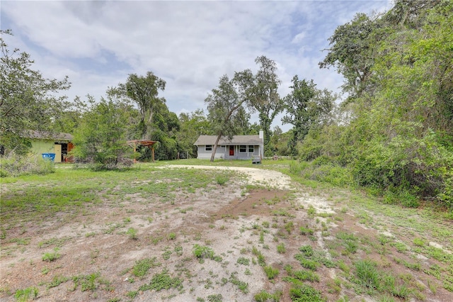 5290 Cyril Dr, Dade City, FL 33523 - view of yard with driveway