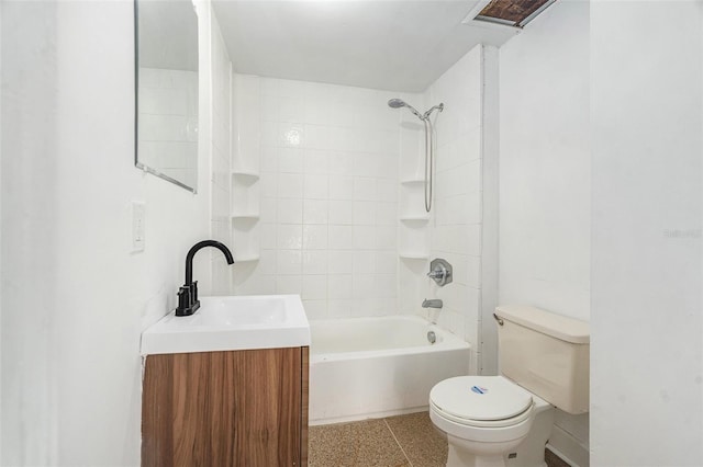 3008 E Wilder Ave, Tampa, FL 33610 - bathroom featuring vanity and washtub / shower combination