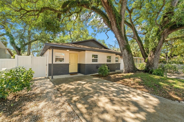 2809 Marconi St, Tampa, FL 33605 - view of front of property with brick siding