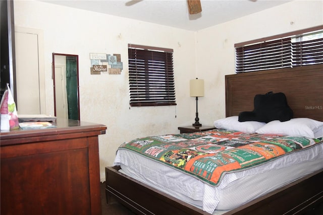 1701 NW 10th Ave, Fort Lauderdale, FL 33311 - bedroom featuring a ceiling fan