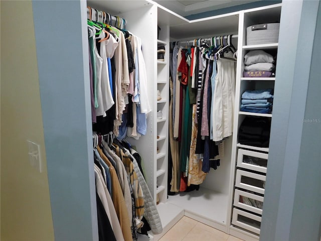 15916 Marshfield Dr, Tampa, FL 33624 - spacious closet with tile patterned floors