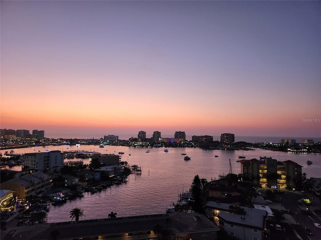 400 Island Way Unit 1606, Clearwater Beach, FL 33767 - water view featuring nearby urban area