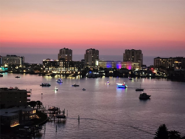 400 Island Way Unit 1606, Clearwater Beach, FL 33767 - water view featuring nearby urban area