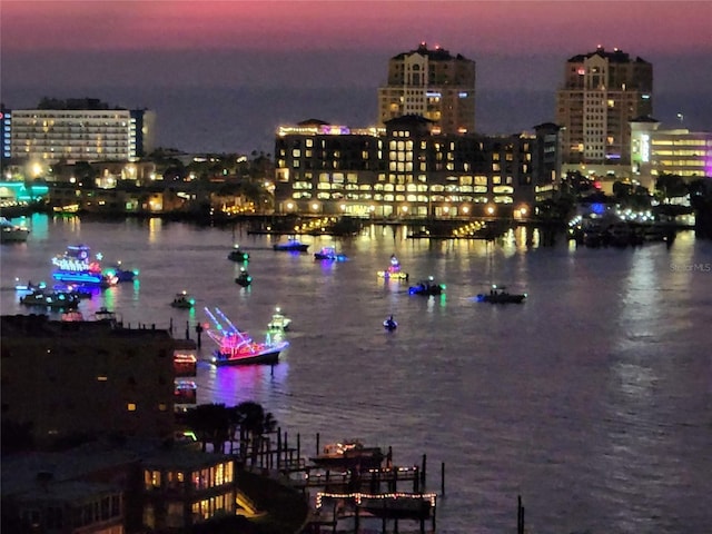 400 Island Way Unit 1606, Clearwater Beach, FL 33767 - water view featuring nearby urban area