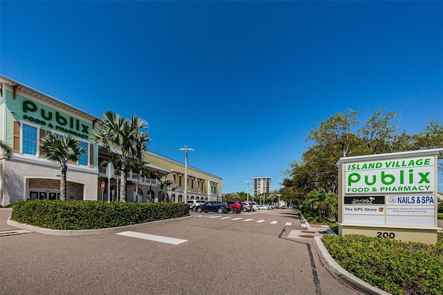 400 Island Way Unit 1606, Clearwater Beach, FL 33767 - view of asphalt road with curbs and street lights