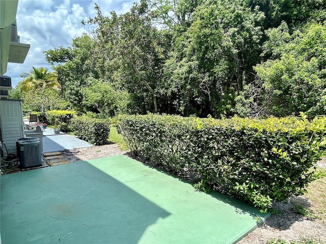 2391 Sumatran Way Unit 37, Clearwater, FL 33763 - view of yard with a patio area and central AC