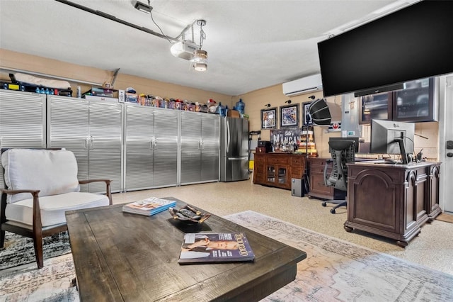 2824 Paddock Dr, Palm Harbor, FL 34684 - office area with an AC wall unit