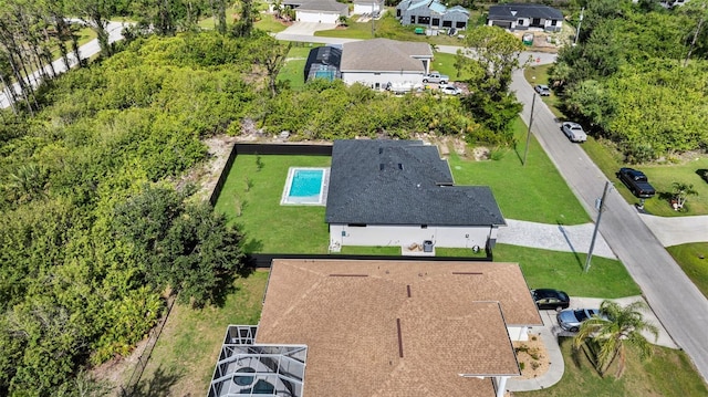 14009 Wenzel Ave, Port Charlotte, FL 33981 - drone / aerial view of a pool