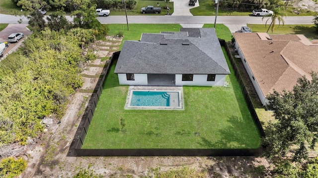 14009 Wenzel Ave, Port Charlotte, FL 33981 - aerial view of property and surrounding area featuring a pool