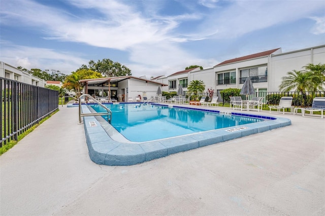 2060 Marilyn St Unit 114, Clearwater, FL 33765 - community pool with a patio area