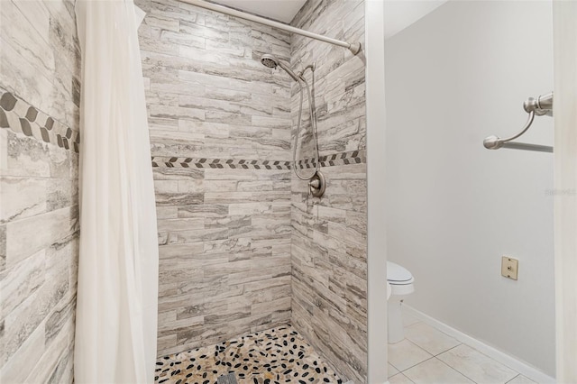 1839 Neptune Dr, Englewood, FL 34223 - bathroom with tiled shower and toilet